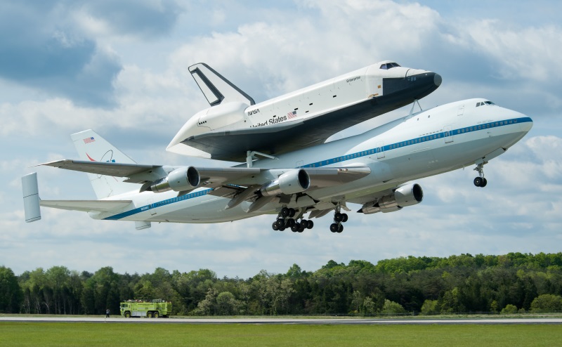 NASA SCA with shuttle