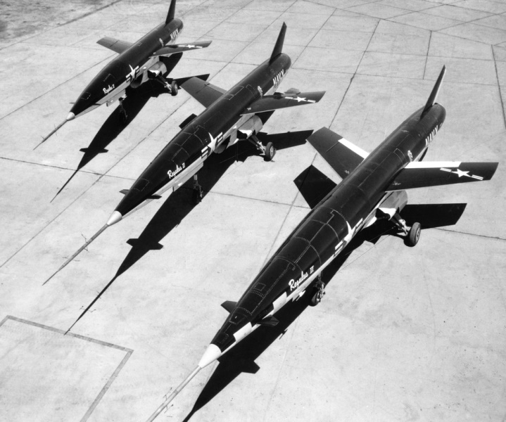 Vought Regulus II flight test vehicles