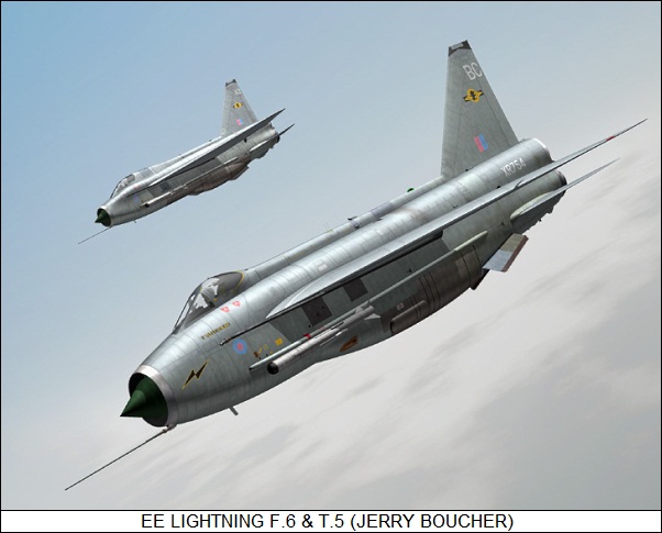 EE Lightning F.6 & T.5