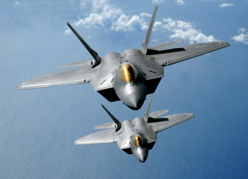 Lockheed Martin F-22 Raptors