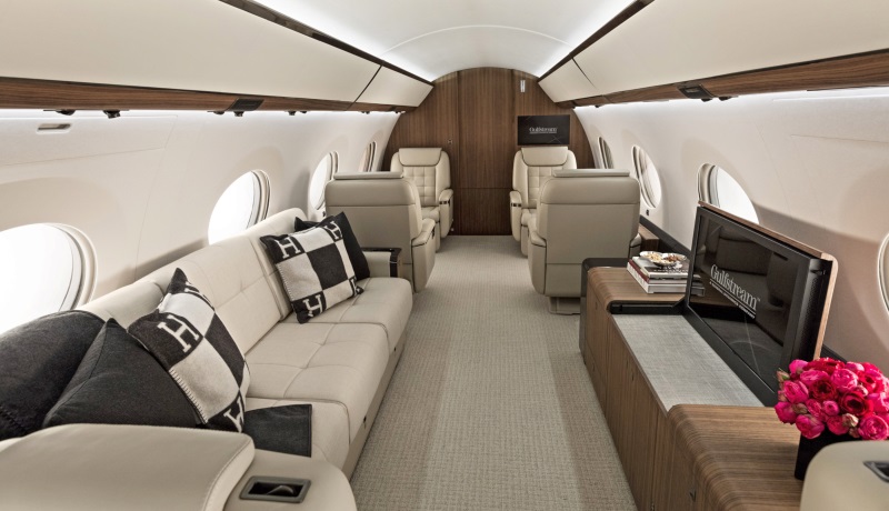 Gulfstream G650 cabin