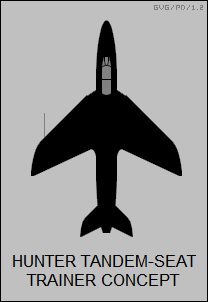 Hunter tandem-seat trainer concept