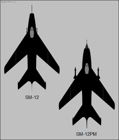 Mikoyan SM-12, SM-12PM